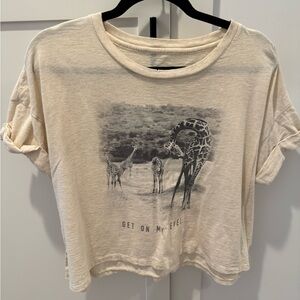 Aerie Giraffe Top